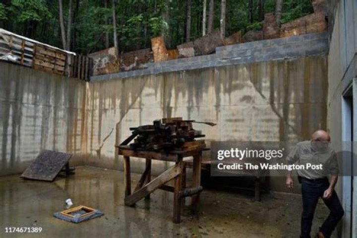 Fortitude Ranch employee Steve Rene keeps an eye on the property from his home. Photo / Washington Post