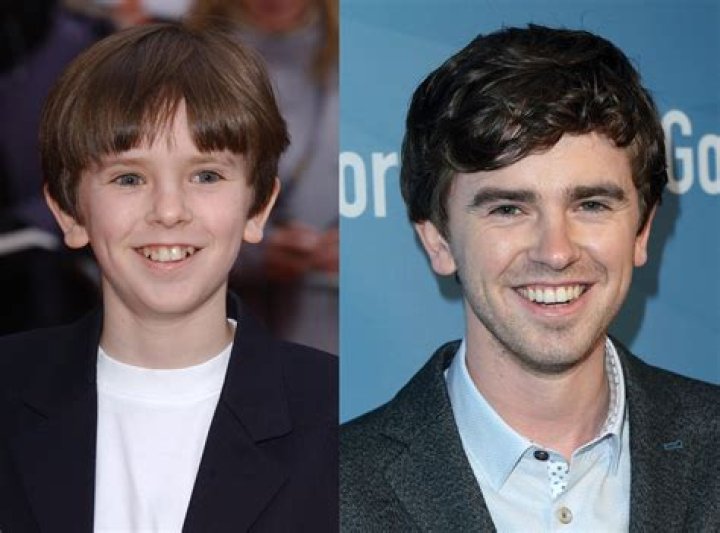 Freddie Highmore as Shaun in The Good Doctor
