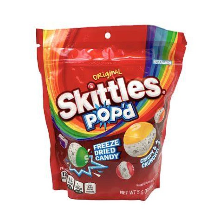 Freeze Dried Candy Skittles Original flavor. This tasty Etsy
