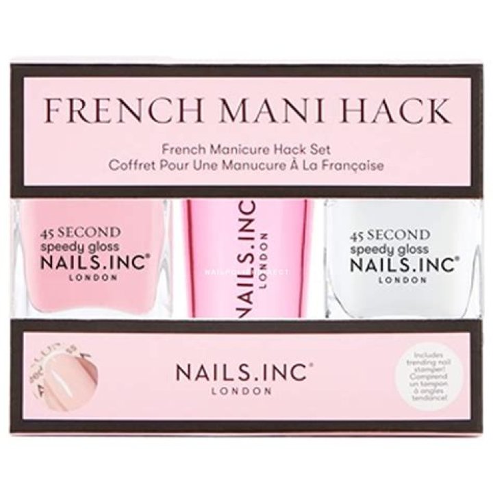 French Mani Hack Nail Polish Set