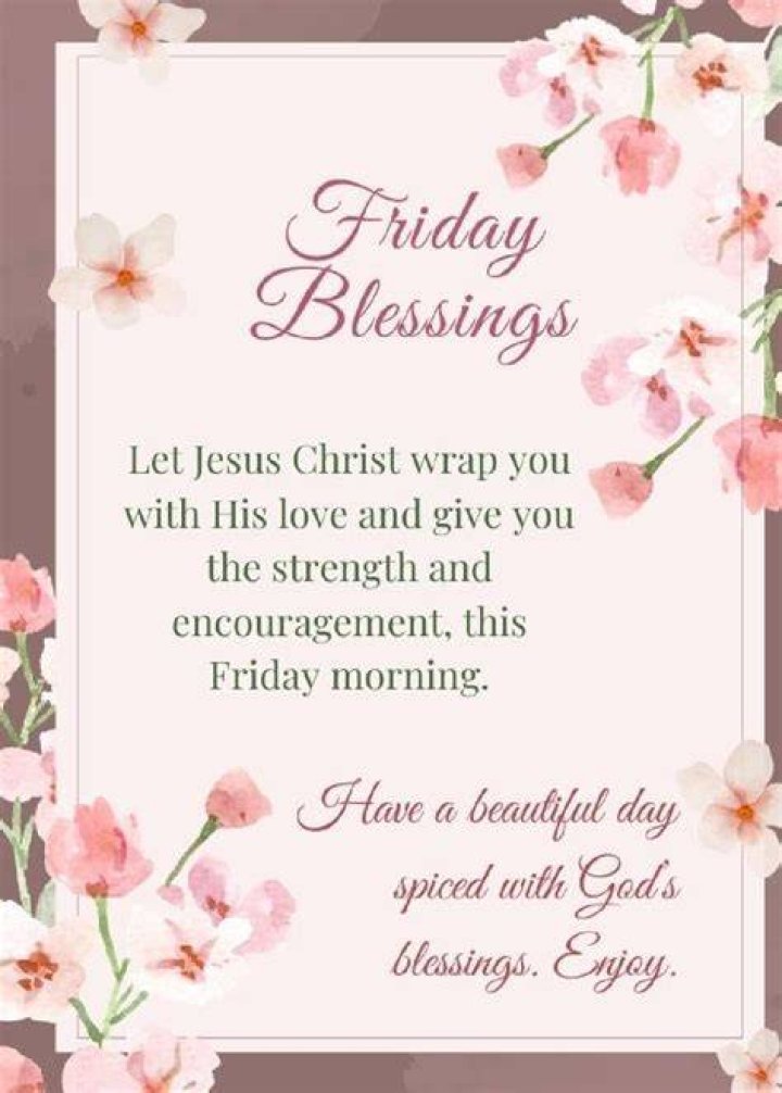 Friday Blessings Image Ctto Good Morning Prayer Morning Quotes My XXX