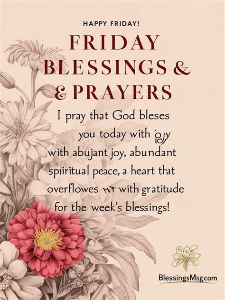 Friday Blessings Pictures, Photos, and Images for Facebook, Tumblr