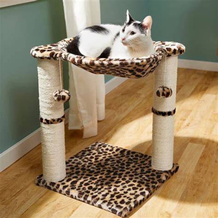 Frisco 41-in Faux Fur Cat Tree