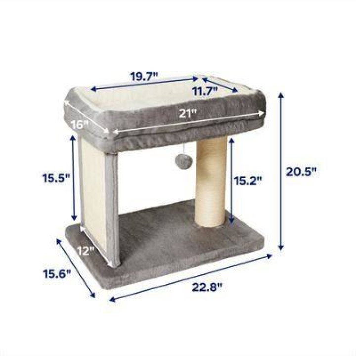 Frisco Cat Scratcher & Lounge Modcurve with Catnip