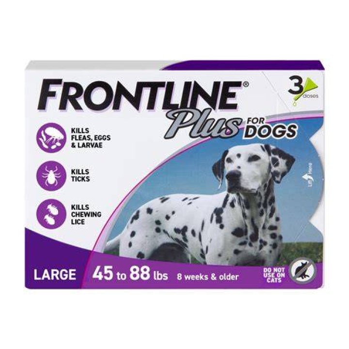 FRONTLINE Plus Flea and Tick Treatment for Dogs