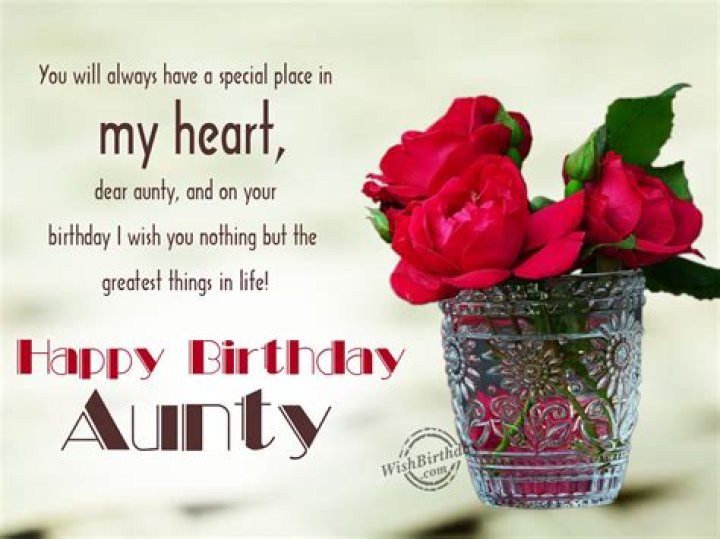 Funny happy birthday aunty messages and wishes Funny happy birthday aunty messages and wishes