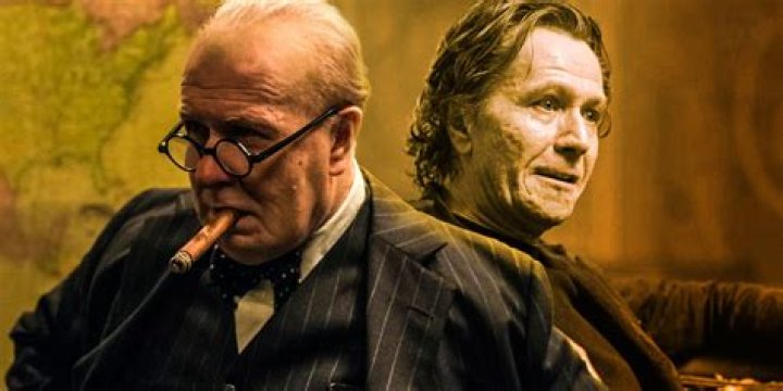 Gary Oldman as Winston Churchill in Darkest Hour (2017)