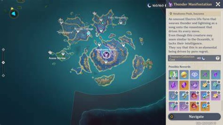 Genshin Impact 2.1 thunder manifestation boss how to unlock defeat location