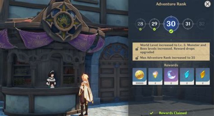 Genshin Impact Adventure Rank XP | Daily Commissions, Domains, Archon Quests