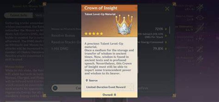 Genshin Impact Crowning Crown of Insight Not Worth It Too Expensive