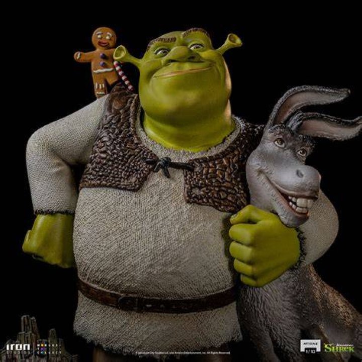 Gingerbread Man Donkey Shrek