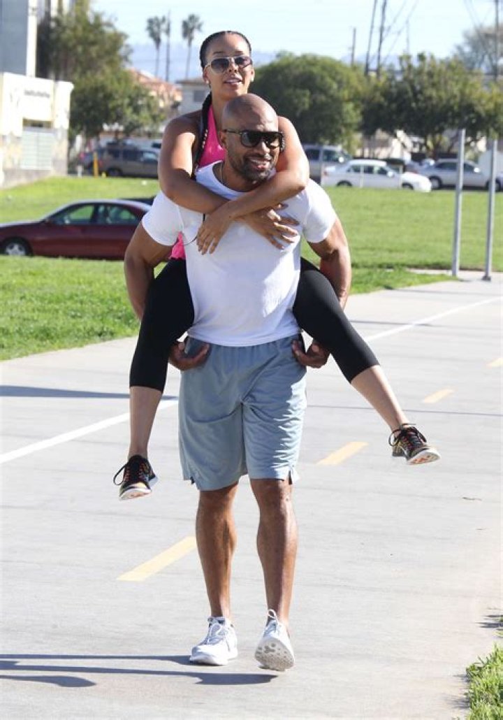Gloria Govan with boyfriend out in Los Angeles GotCeleb