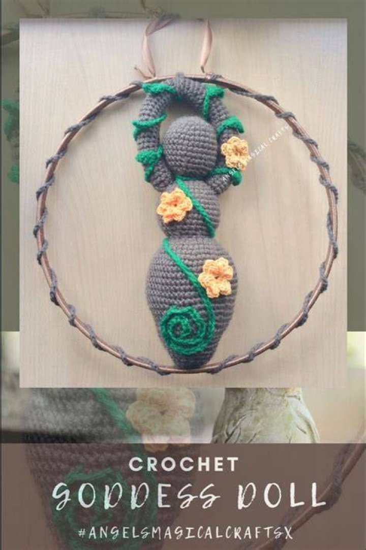 Goddess Doll Crochet Goddess Crochet Goddess Pattern Etsy