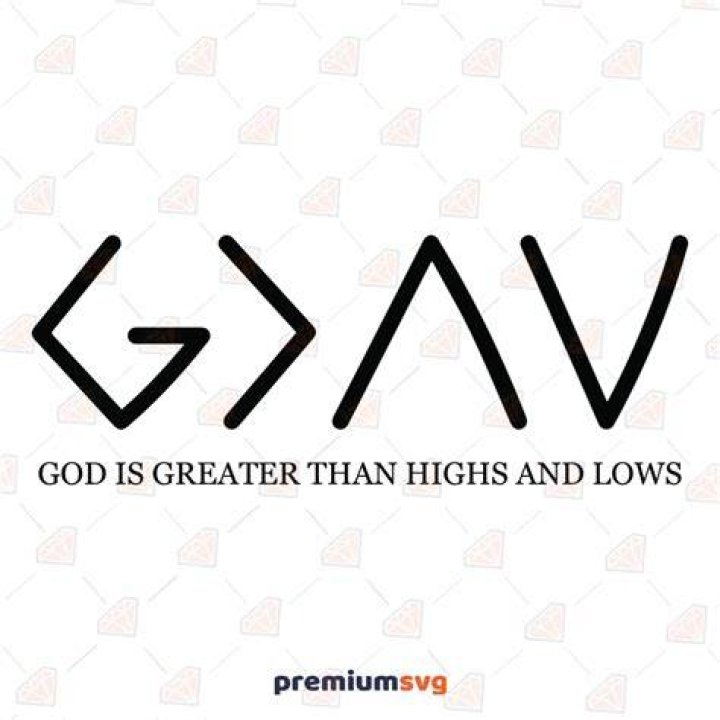 Gods greater than the highs and lows God tattoos, Small tattoos for