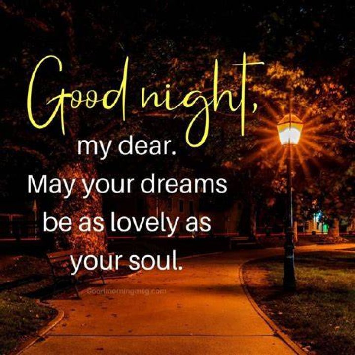 good night message to my sweetheart