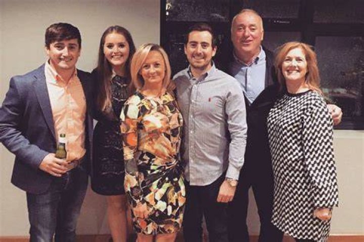 Grace Millane and her family on graduation day. Photo / Supplied