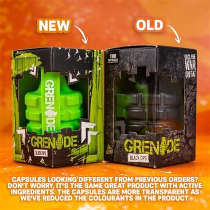 Grenade Black Ops 100 Capsules