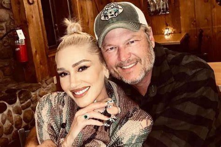 Gwen Stefani shares photos of Blake Shelton with her sons for Father's