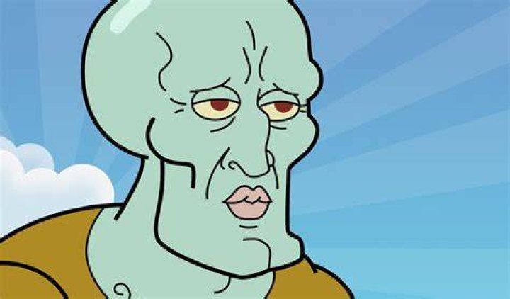 Handsome Squidward Wallpaper WallpaperSafari