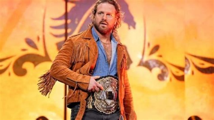 Hangman Page makes his entrance
