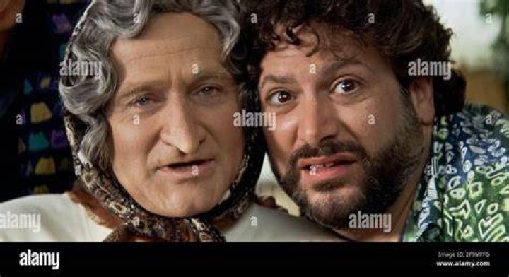 Harvey Fierstein in Mrs Doubtfire