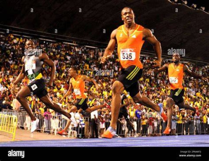 Has yohan blake beaten Bolt?