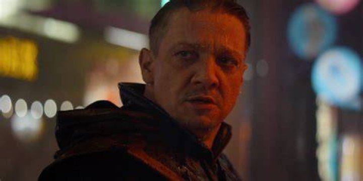 Hawkeye Standing In The Rain In Endgame