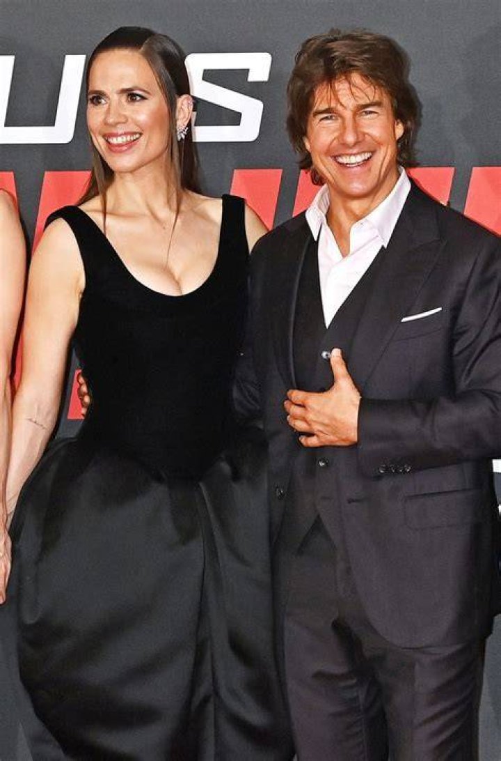 Hayley Atwell and Tom Cruise in a scene from Mission: Impossible - Dead Reckoning, Part One. Photo / AP