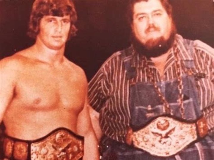 Haystacks Calhoun & Tony Garea WWE Tag Team Champions Cropped
