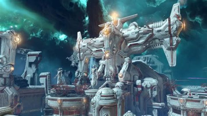 Heaven in Doom Eternal is “interwoven into every single thing; the past, the future, the present”