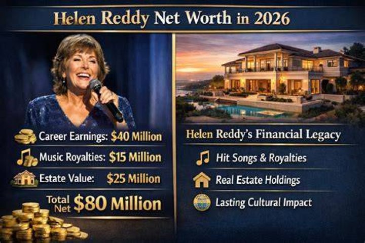 Helen Reddy Net Worth At Death: A Comprehensive Look