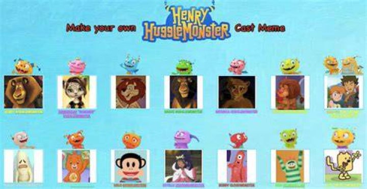 Henry Hugglemonster Cast Members List