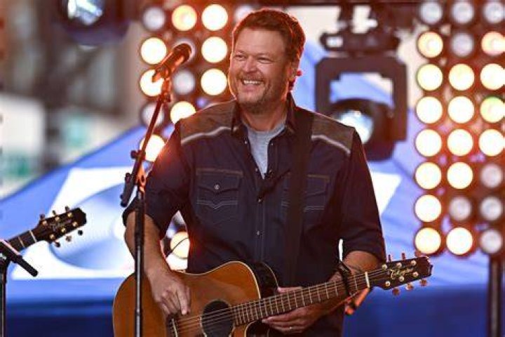 Here's What Blake Shelton Was Doing During the 2017 ACM Awards