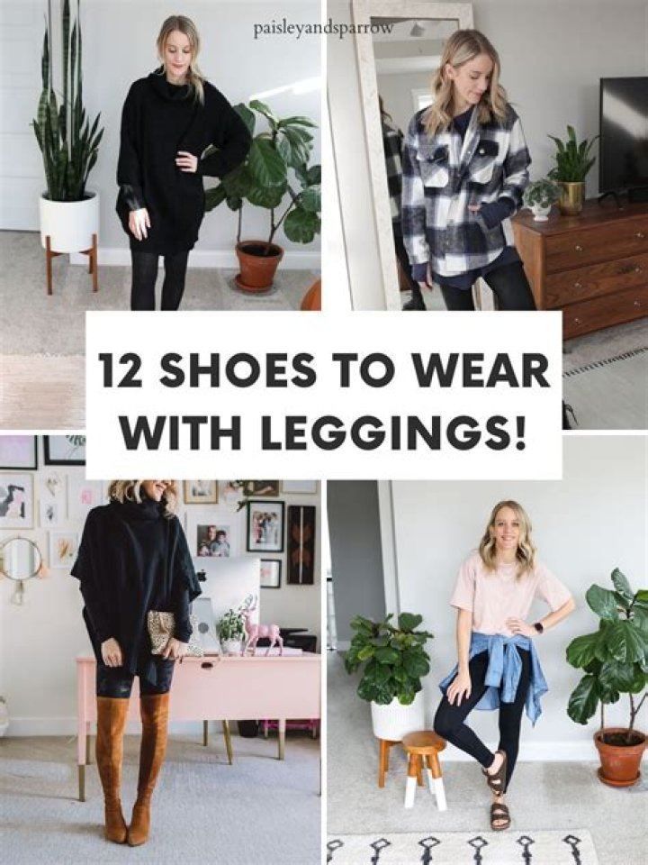 Here Are The Shoes You Should Be Wearing With Leggings