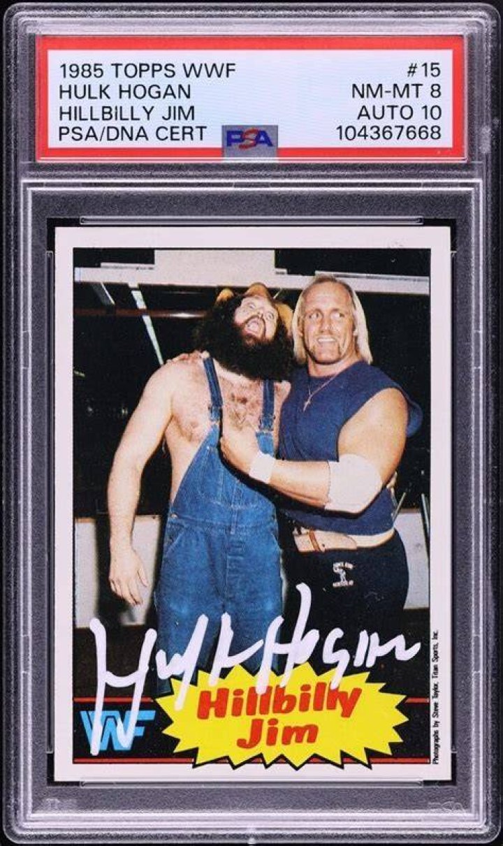 Hillbilly Jim as a rookie