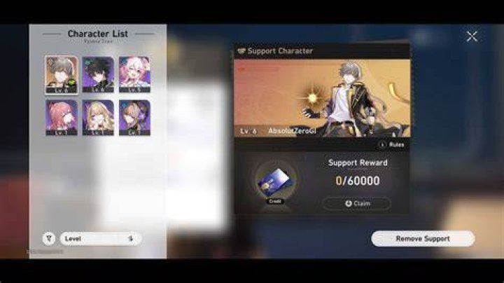 honkai star rail support character