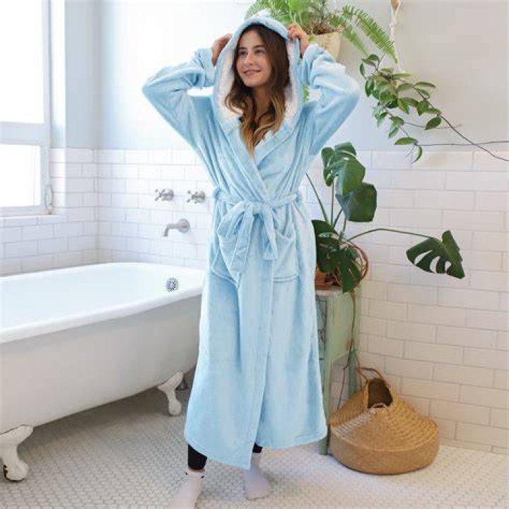 Hooded Bathrobe