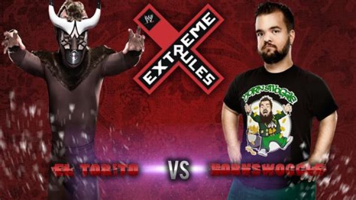 Hornswoggle v El Torito Extreme Rules 2014 Cropped