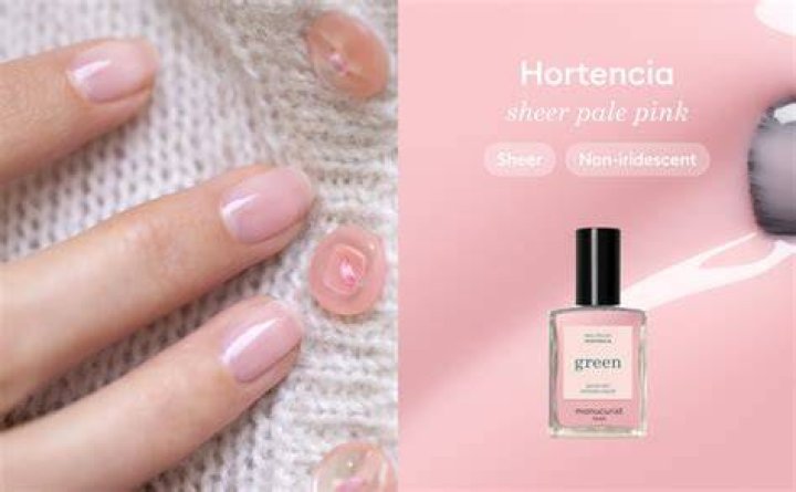 Hortencia Pale Pink Nail Polish