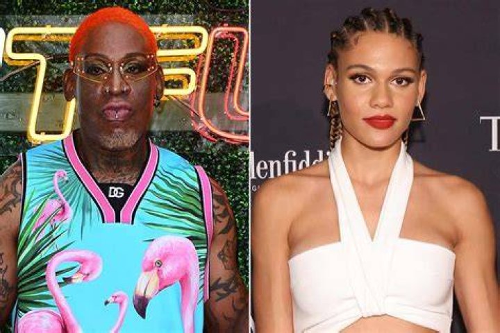 Hours After Dennis Rodman Revealed GF’s Tattoo on His Face, Daughter Trinity
Goes on a ‘Date Night’ With NCAA Star Boyfriend