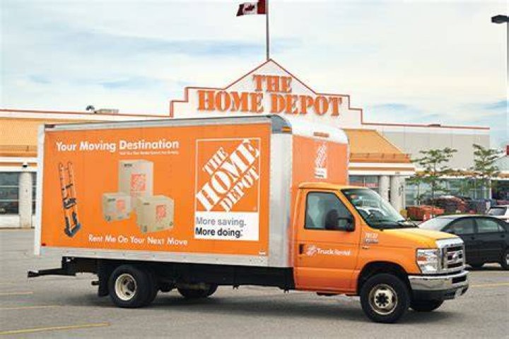 How big is the Home Depot rental truck?