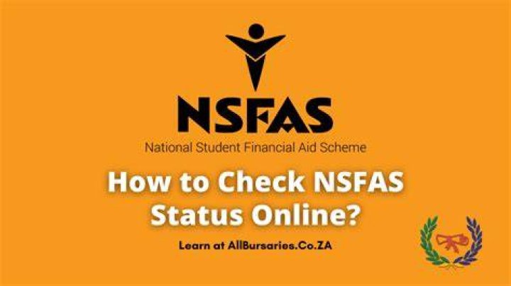 How do I check my NSFAS application status in 2022? Guide