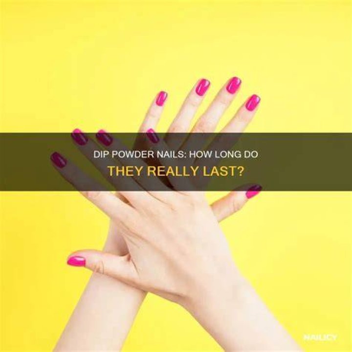 How Long Do Dip Powder Nail Treatments Last?