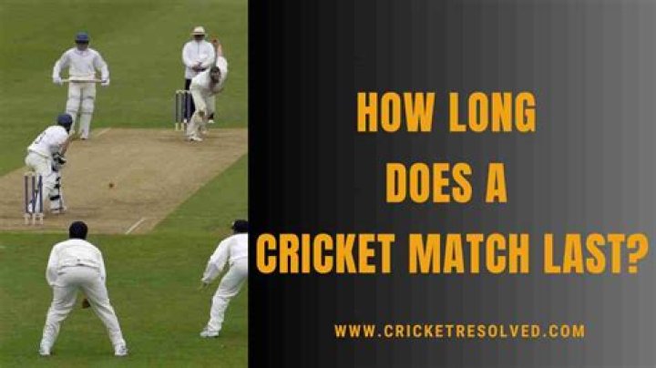 How long is a cricket match? Match duration, facts and all the details