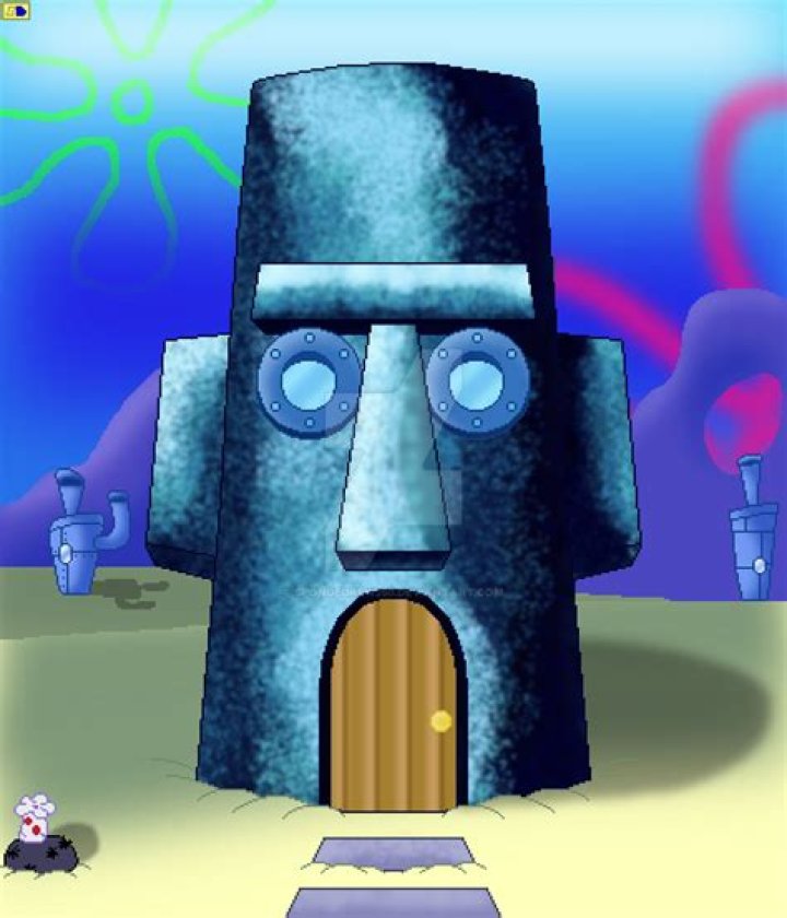 How many rooms Squidward house has
