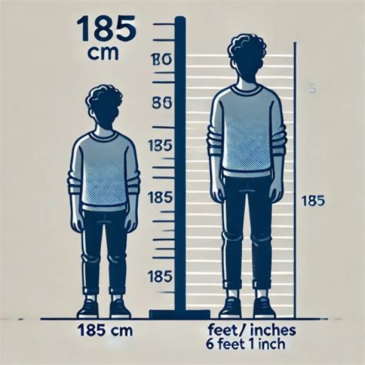 How Tall Is 1.85 Meters In Feet YektaRiiver
