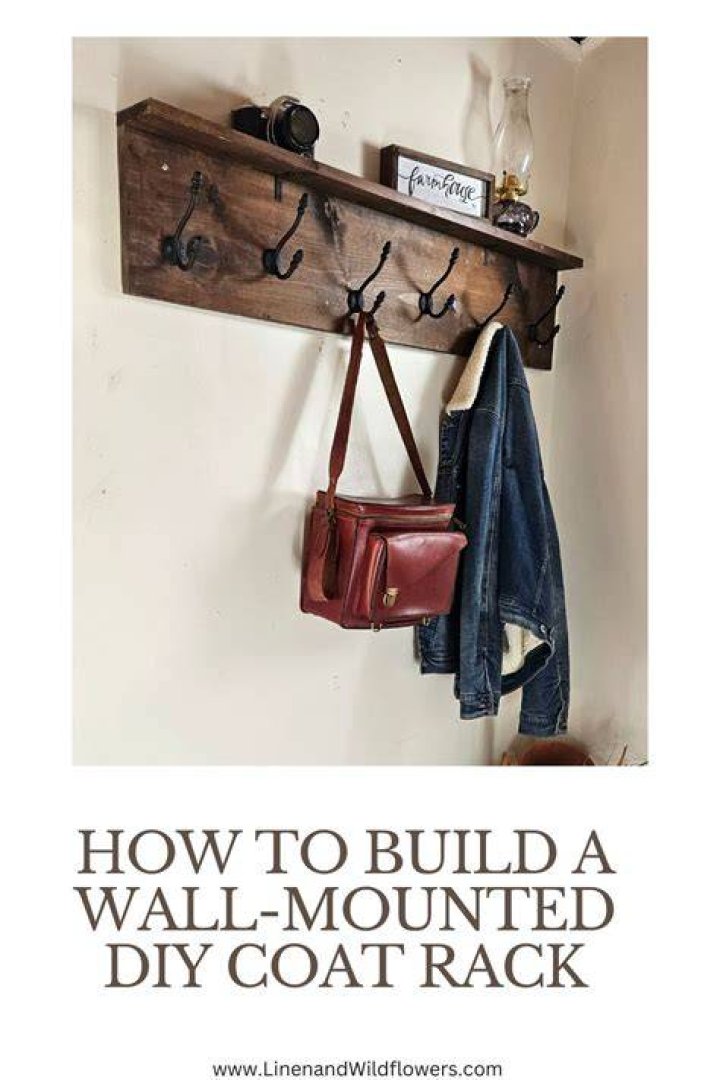 How to Build a Coat Rack for Your Wall