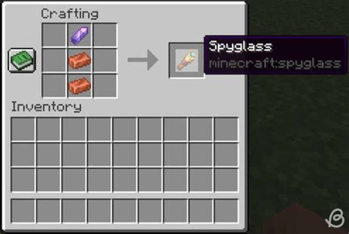 How To Craft a Spyglass in Minecraft (& What It's For)