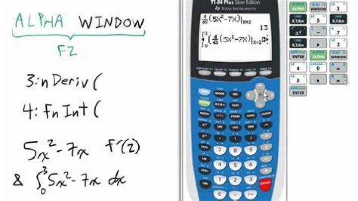 How to do derivatives on TI-84 Plus CE?