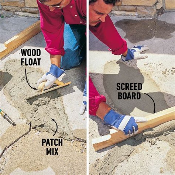 How to Fix Sidewalks That Are Chipped and Pitted (DIY)